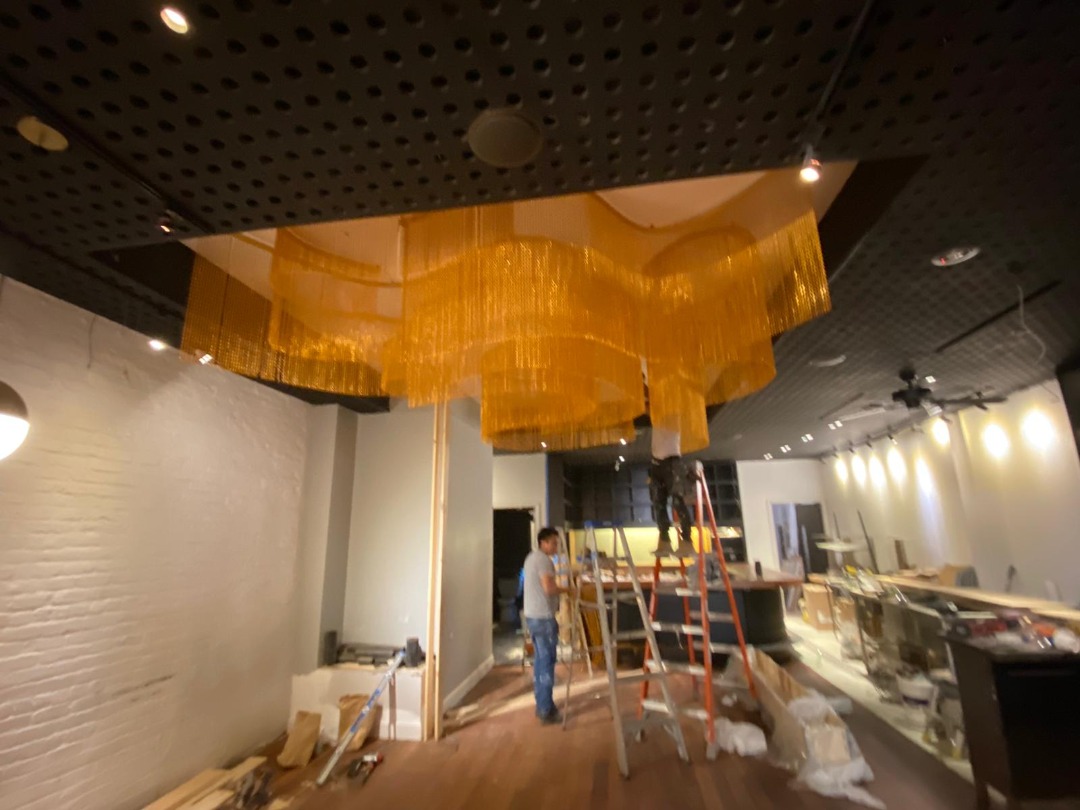 Architectural metal installation