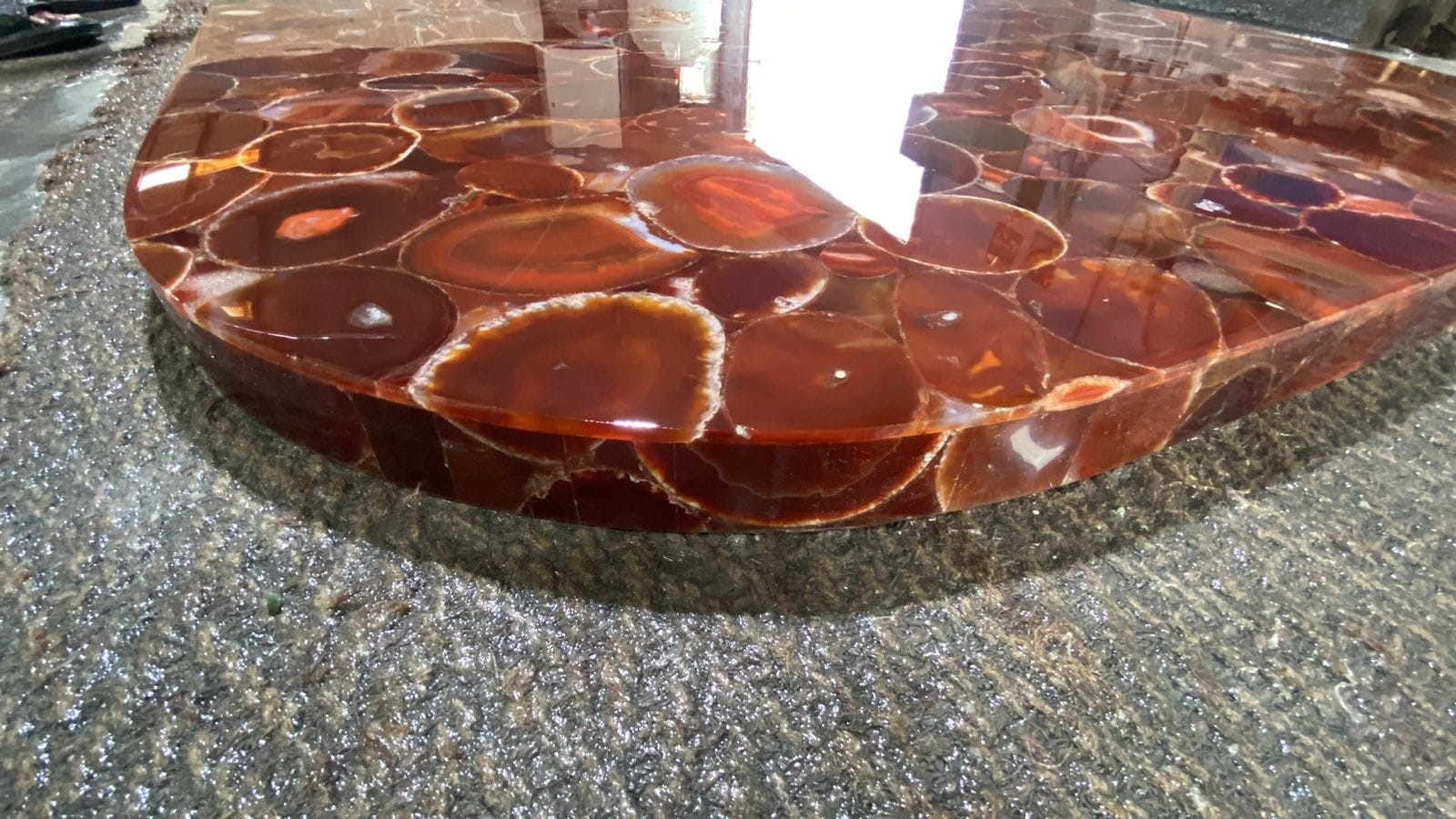 Semi precious stone furniture